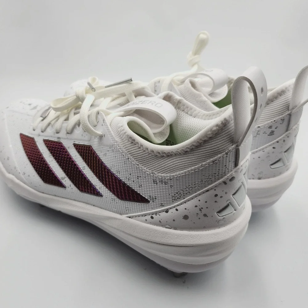 Mens Size 8 Adidas Baseball Cleats Adizero Impact BSB 2.0 Light Gray JQ2086
